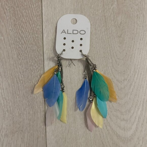 Feather earrings - Picture 3 of 4